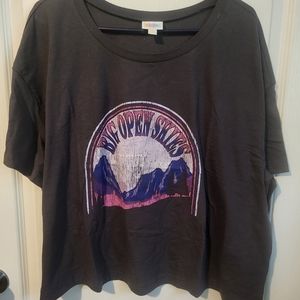 Lularoe vintage Women's Plus 3x tshirt